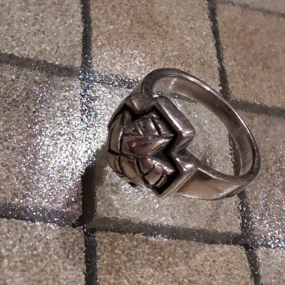 Sterling Silver Geometric Ring - image 8